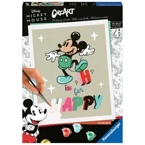 Creart grand h is for happy / mickey mouse Ravensburger image-0