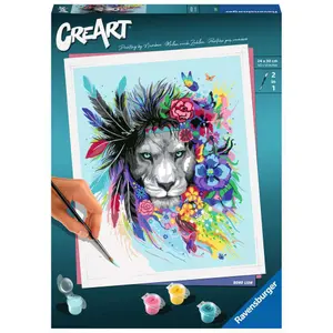 Creart big boho lion Ravensburger image-2