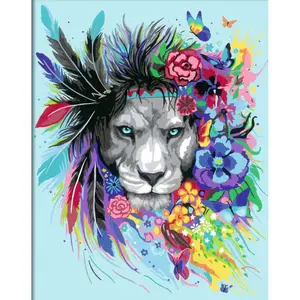 Creart big boho lion Ravensburger image-1