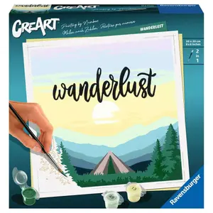 Coloring Ravensburger CreArt Wanderlust 20x20cm image-0