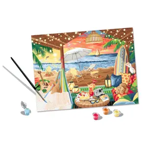 Coloring Ravensburger CreArt Cozy Cabana 30x40cm image-2