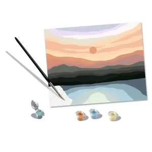 Coloring Ravensburger CreArt Minimalistic Landscape 24x30cm image-2