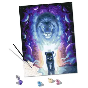 Coloring Ravensburger CreArt Lion 30x40cm Jojoesart edition image-2