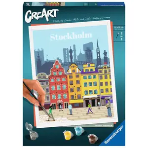 Coloring Ravensburger CreArt Stockholm 24x30cm image-0