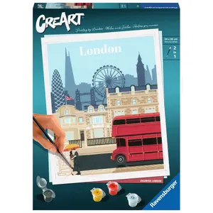 Coloring Ravensburger CreArt London 24x30cm image-2