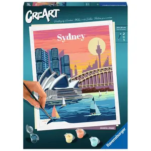Coloring Ravensburger CreArt Sydney 24x30cm image-0