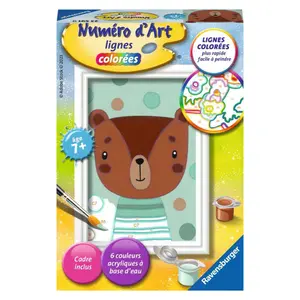 Coloring mini bear Ravensburger image-0