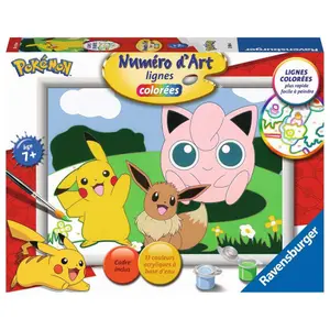 Medium group portrait coloring Ravensburger Pokémon image-0