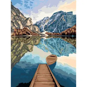 Coloring Ravensburger CreArt Lake Views 30x40cm image-1