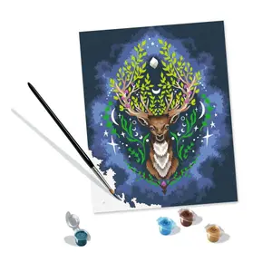 Coloring Ravensburger CreArt Mystic Deer - Pixie Cold Edition 24x30cm image-2