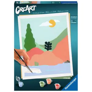 Coloring Ravensburger CreArt At the Lake 24x30cm image-0