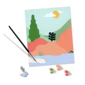 Coloring Ravensburger CreArt At the Lake 24x30cm image-2