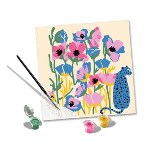 Coloriage jolane edition Ravensburger CreArt Poppy 20x20cm image-1