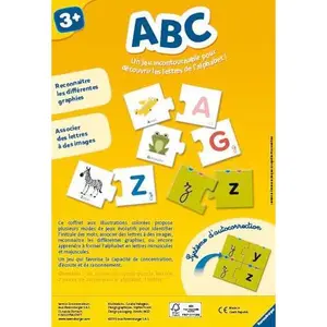 26 pairs of abc puzzle cards Ravensburger image-1