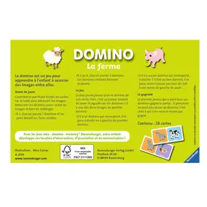 Domino the farm Ravensburger image-1