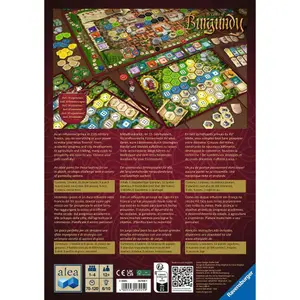 Burgundy castles board game aléa Ravensburger image-2