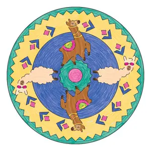 Mandala midi lama Ravensburger image-4