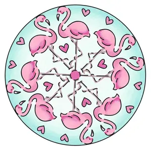 Mandala mini flamingo Ravensburger image-1