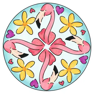 Mandala mini flamingo Ravensburger image-2