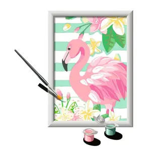 Art number small flamingo rose Ravensburger image-2