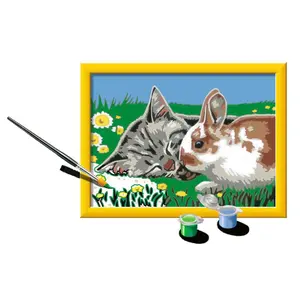 Art number little kitten and his companion the rabbit Ravensburger image-2
