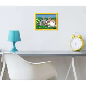 Art number little kitten and his companion the rabbit Ravensburger image-4