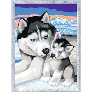 Medium art number soft husky kisses Ravensburger image-1