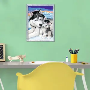 Medium art number soft husky kisses Ravensburger image-4