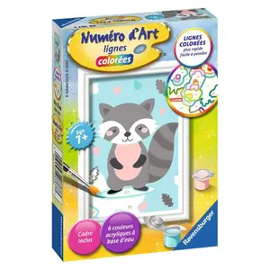 Art number mini raccoon Ravensburger image-1