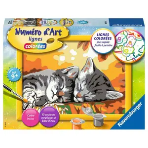Art number small two kittens lying Ravensburger image-0
