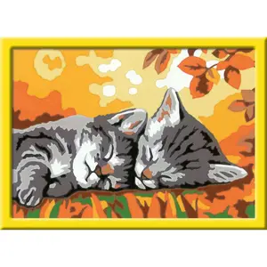 Art number small two kittens lying Ravensburger image-1