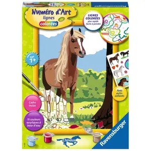 Medium art number horse and nature Ravensburger image-0