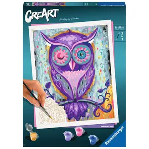 Creart big owl / dreaming owl Ravensburger image-0