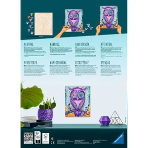 Creart big owl / dreaming owl Ravensburger image-1