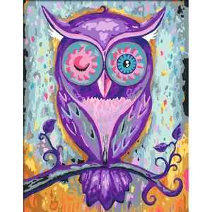 Creart big owl / dreaming owl Ravensburger image-2