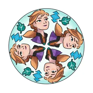 Mandala mini disney the snow queen 2 Ravensburger image-1