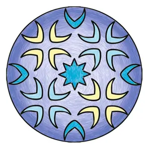 Mandala midi disney the snow queen 2 Ravensburger image-3