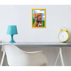 Art number small puppy with flower Ravensburger image-4