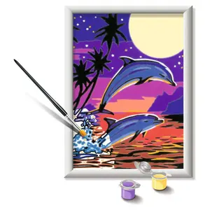 Art number small playing dolphins Ravensburger image-1