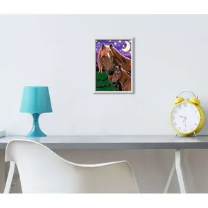 Small horse art number at nightfall Ravensburger image-4