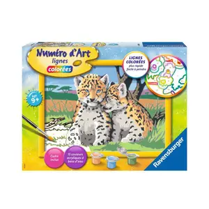 Medium art number small leopards Ravensburger image-0