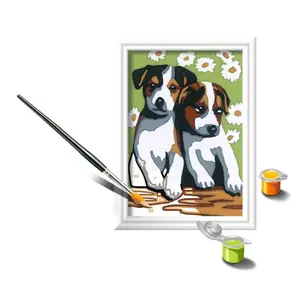Mini art number two little puppies Ravensburger image-2