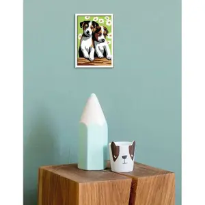 Mini art number two little puppies Ravensburger image-4