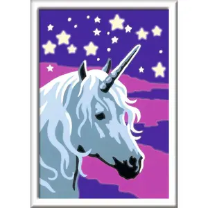 Mini glitter unicorn coloring pages Ravensburger image-1