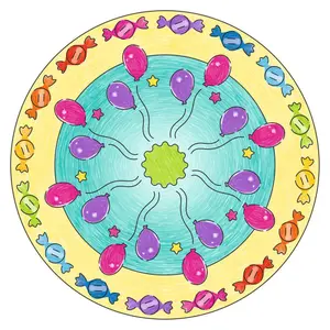 Mandala midi unicorn Ravensburger image-2