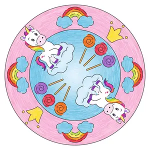 Mandala midi unicorn Ravensburger image-3