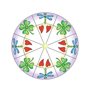 Mandala midi horses Ravensburger image-0