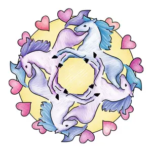 Mandala mini horses Ravensburger image-2