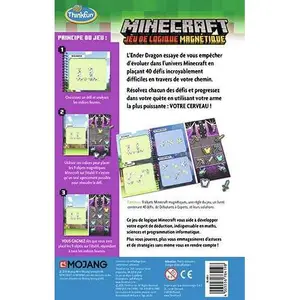 Magnetic logic board games Ravensburger Minecraft image-2