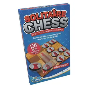 Magnetic logic solitaire board games Ravensburger Chess image-1